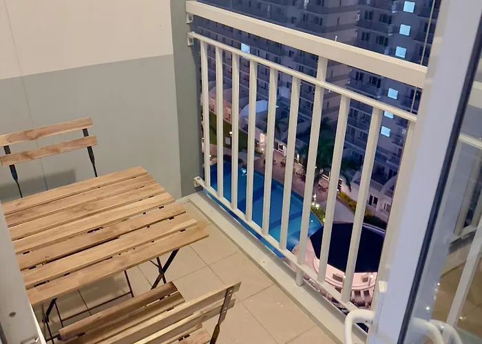 Aparthotel Moa Shell Residences Tower B 1br With Pullout Bed And Sofabed Balcony Pool View